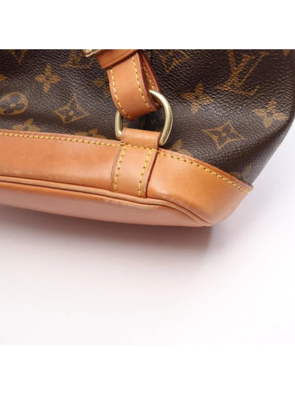 Louis Vuitton Backpack Montsouris MM Canvas Leather